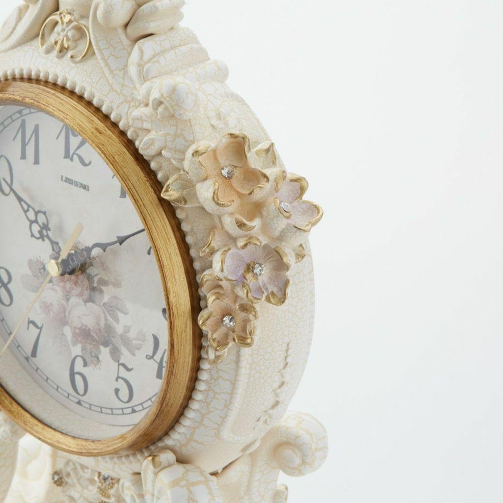 素敵ヨーロピアンロココ調 ヴィクトリアン 置時計 時計